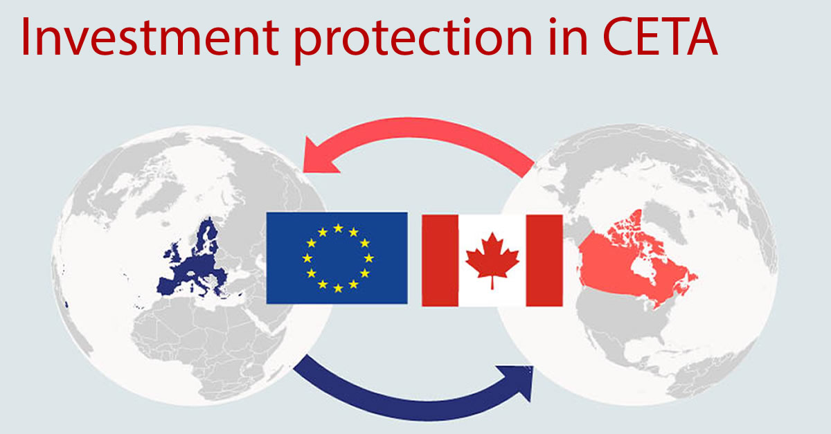Investment protection in CETA