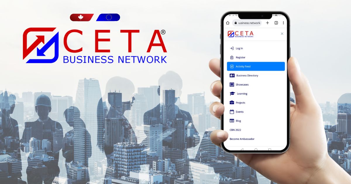 CETA Business Network brand has been registered in the European Community